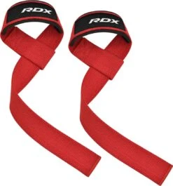 RDX SPORTS RDX W1 Sweat Wicking Gym Straps For Weightlifting Workouts 29 RDX SPORTS RDX W1 Sweat Wicking Gym Straps For Weightlifting Workouts -Rdxsports Shop rdx w1 weight training wrist straps red 2 1