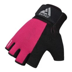 RDX SPORTS RDX W1H Gym Workout Gloves -Rdxsports Shop rdx w1h gym workout gloves pink 6