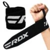 RDX SPORTS RDX W2 Weight & Powerlifting Wrist Support Wraps With Thumb Loops