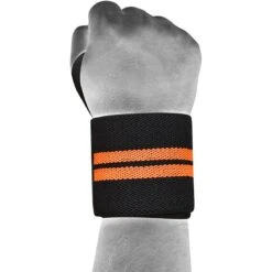 RDX SPORTS RDX W3 IPL & USPA Approved Powerlifting Wrist Support Wraps With Thumb Loops OEKO-TEX® Standard 100 Certified -Rdxsports Shop rdx w3 power weightlifting wrist wraps orange 3 1