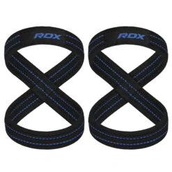RDX SPORTS RDX Weight Lifting 8 Figure Strap -Rdxsports Shop rdx weight lifting 8 figure strap blue 2