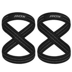 RDX SPORTS RDX Weight Lifting 8 Figure Strap -Rdxsports Shop rdx weight lifting 8 figure strap grey 2