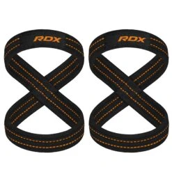 RDX SPORTS RDX Weight Lifting 8 Figure Strap -Rdxsports Shop rdx weight lifting 8 figure strap orange 2