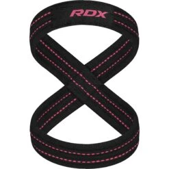 RDX SPORTS RDX Weight Lifting 8 Figure Strap -Rdxsports Shop rdx weight lifting 8 figure strap pink 1