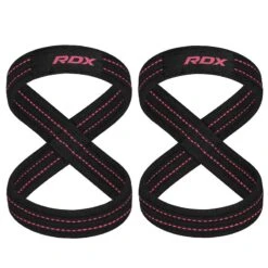 RDX SPORTS RDX Weight Lifting 8 Figure Strap -Rdxsports Shop rdx weight lifting 8 figure strap pink 2