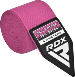 RDX SPORTS RDX WX Professional Boxing Hand Wraps -Rdxsports Shop rdx wx professional boxing hand wraps pink 2