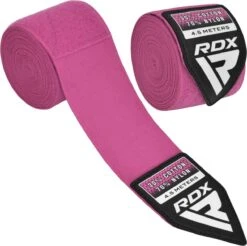 RDX SPORTS RDX WX Professional Boxing Hand Wraps -Rdxsports Shop rdx wx professional boxing hand wraps pink 3