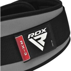 RDX SPORTS RDX X3 6 INCH Weightlifting Neoprene Gym Belt -Rdxsports Shop rdx x3 6 inch weightlifting neoprene gym belt grey 7