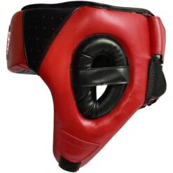 RDX SPORTS RDX F1 Kids Boxing Sparring Headgear Open Face 16 RDX SPORTS RDX F1 Kids Boxing Sparring Headgear Open Face -Rdxsports Shop red blue training head guard 6 1