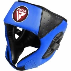 RDX SPORTS RDX F1 Kids Boxing Sparring Headgear Open Face 17 RDX SPORTS RDX F1 Kids Boxing Sparring Headgear Open Face -Rdxsports Shop red blue training head guards
