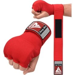 RDX SPORTS RDX IS Gel Padded Inner Gloves Hook & Loop Wrist Strap For Knuckle Protection OEKO-TEX® Standard 100 Certified