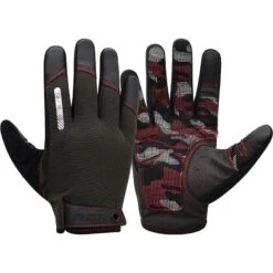 RDX SPORTS RDX T2 Touch Screen Friendly Full Finger Gym Gloves 20 RDX SPORTS RDX T2 Touch Screen Friendly Full Finger Gym Gloves -Rdxsports Shop red t2 full finger gym gloves 1 4