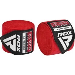RDX SPORTS RDX WX Professional Boxing Hand Wraps -Rdxsports Shop red hand wraps 1