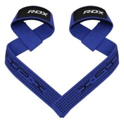 RDX SPORTS RDX S4+ SILICONE GEL COATED NON-SLIP SOLID GRIP WEIGHT LIFTING GYM STRAPS 23 RDX SPORTS RDX S4+ SILICONE GEL COATED NON-SLIP SOLID GRIP WEIGHT LIFTING GYM STRAPS -Rdxsports Shop s4 weightlifting wrist straps blue 2