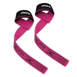 RDX SPORTS RDX S4+ SILICONE GEL COATED NON-SLIP SOLID GRIP WEIGHT LIFTING GYM STRAPS 26 RDX SPORTS RDX S4+ SILICONE GEL COATED NON-SLIP SOLID GRIP WEIGHT LIFTING GYM STRAPS -Rdxsports Shop s4 weightlifting wrist straps pink 4 12 1