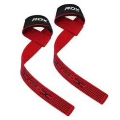 RDX SPORTS RDX S4+ SILICONE GEL COATED NON-SLIP SOLID GRIP WEIGHT LIFTING GYM STRAPS 25 RDX SPORTS RDX S4+ SILICONE GEL COATED NON-SLIP SOLID GRIP WEIGHT LIFTING GYM STRAPS -Rdxsports Shop s4 weightlifting wrist straps red 1