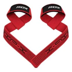 RDX SPORTS RDX S4+ SILICONE GEL COATED NON-SLIP SOLID GRIP WEIGHT LIFTING GYM STRAPS 27 RDX SPORTS RDX S4+ SILICONE GEL COATED NON-SLIP SOLID GRIP WEIGHT LIFTING GYM STRAPS -Rdxsports Shop s4 weightlifting wrist straps red 2