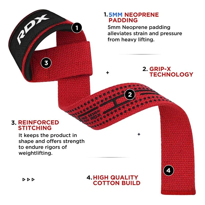 RDX SPORTS RDX S4+ SILICONE GEL COATED NON-SLIP SOLID GRIP WEIGHT LIFTING GYM STRAPS 13 RDX SPORTS RDX S4+ SILICONE GEL COATED NON-SLIP SOLID GRIP WEIGHT LIFTING GYM STRAPS - Image 13