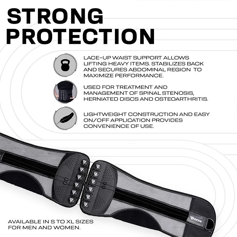 RDX SPORTS RDX SB FlexDIAL Adjustable FDA Approved Lumbar Back Support Brace 7 RDX SPORTS RDX SB FlexDIAL Adjustable FDA Approved Lumbar Back Support Brace - Image 7