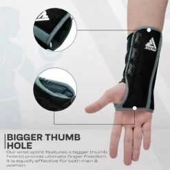 RDX SPORTS RDX SB FlexDIAL FDA Approved Wrist Brace -Rdxsports Shop sb fda approved wrist brace adjustable compression support with flexdial 7