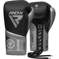 RDX SPORTS RDX K2 Mark Pro Fight Boxing Gloves -Rdxsports Shop silver korta 2 boxing gloves 1