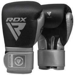 RDX SPORTS RDX L2 Mark Pro Sparring Boxing Gloves Hook And Loop Black / Golden 21 RDX SPORTS RDX L2 Mark Pro Sparring Boxing Gloves Hook And Loop Black / Golden -Rdxsports Shop silver tri lira2 boxing gloves 1