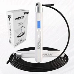 RDX SPORTS RDX 75P Rechargeable 10.3ft Smart Digital Counter Jump Rope With USB & App