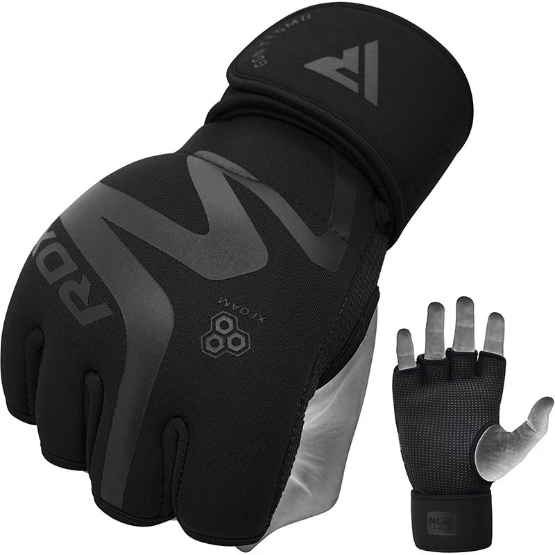 RDX SPORTS RDX T15 Noir Gel Padded Inner Gloves Hook & Loop Wrist Strap Knuckle Protection 5 RDX SPORTS RDX T15 Noir Gel Padded Inner Gloves Hook & Loop Wrist Strap Knuckle Protection - Image 5