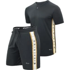 RDX SPORTS RDX T17 AURA Gym T-Shirt & Shorts Set For Workout