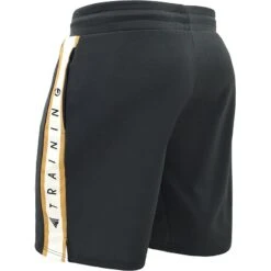 RDX SPORTS RDX T17 AURA MMA Training Shorts Pearl Black / White / Golden 6 RDX SPORTS RDX T17 AURA MMA Training Shorts Pearl Black / White / Golden -Rdxsports Shop t17 aura training shorts black 4