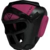 RDX SPORTS RDX T1 Women Full Face Protection Headgear Unbreakable Detachable Cage Guard Pink/Black