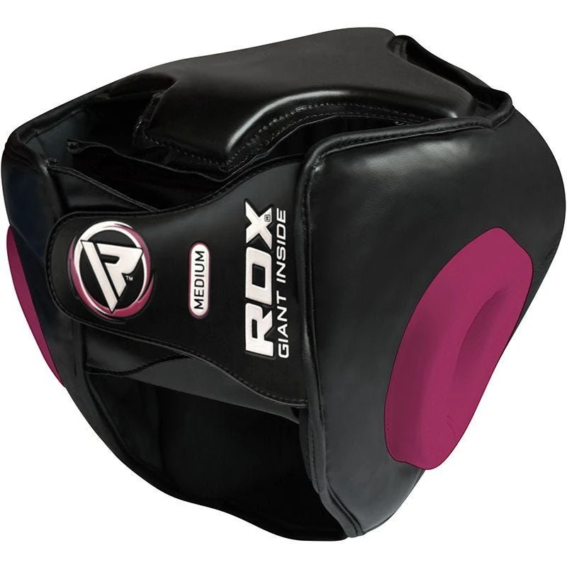 RDX SPORTS RDX T1 Women Full Face Protection Headgear Unbreakable Detachable Cage Guard Pink/Black 4 RDX SPORTS RDX T1 Women Full Face Protection Headgear Unbreakable Detachable Cage Guard Pink/Black - Image 4