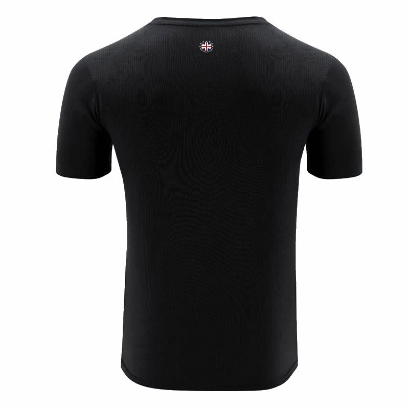 RDX SPORTS RDX T1 Black Short Sleeves Sweat-Wicking Workout Gym T-Shirt 5 RDX SPORTS RDX T1 Black Short Sleeves Sweat-Wicking Workout Gym T-Shirt - Image 5