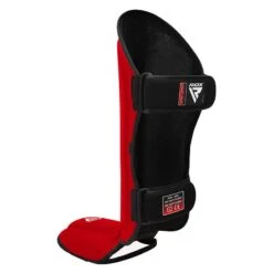 RDX SPORTS RDX T1 MMA Black Shin Instep Guard -Rdxsports Shop t1r red white 2 1
