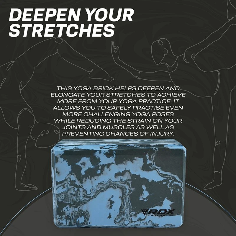 RDX SPORTS RDX UB EVA Foam High Density Non-Slips Yoga Block 4 RDX SPORTS RDX UB EVA Foam High Density Non-Slips Yoga Block - Image 4