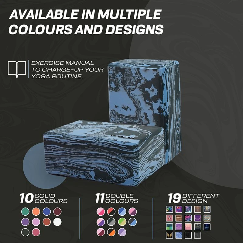 RDX SPORTS RDX UB EVA Foam High Density Non-Slips Yoga Block 6 RDX SPORTS RDX UB EVA Foam High Density Non-Slips Yoga Block - Image 6