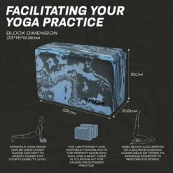 RDX SPORTS RDX UB EVA Foam High Density Non-Slips Yoga Block 14 RDX SPORTS RDX UB EVA Foam High Density Non-Slips Yoga Block -Rdxsports Shop ub yoga block eva foam 7