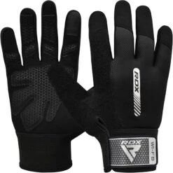 RDX SPORTS RDX W1 Full Finger Gym Gloves 13 RDX SPORTS RDX W1 Full Finger Gym Gloves -Rdxsports Shop w1 black full gym gloves 1 3