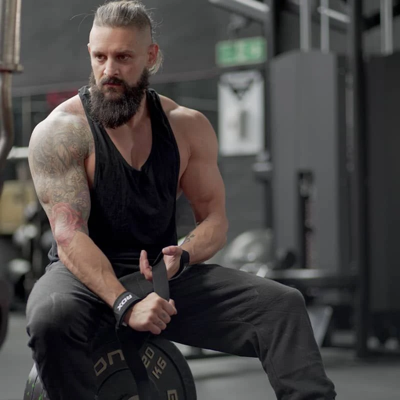 RDX SPORTS RDX W1 Sweat Wicking Gym Straps For Weightlifting Workouts 2 RDX SPORTS RDX W1 Sweat Wicking Gym Straps For Weightlifting Workouts - Image 2