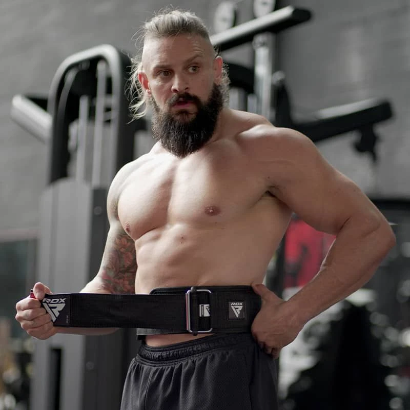 RDX SPORTS RDX RX1 4” Weight Lifting Belt 2 RDX SPORTS RDX RX1 4” Weight Lifting Belt - Image 2