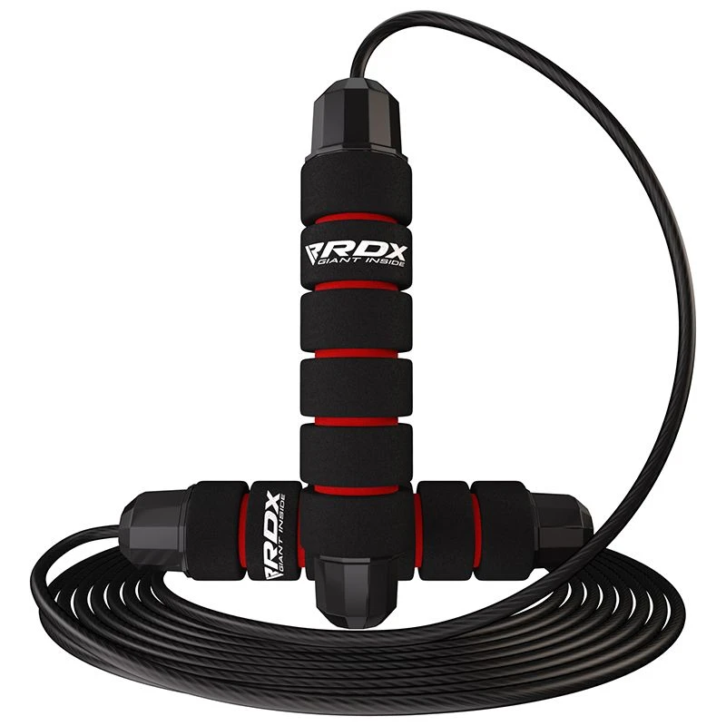 RDX SPORTS RDX W1 Jump Rope With Foam Handles 1 RDX SPORTS RDX W1 Jump Rope With Foam Handles