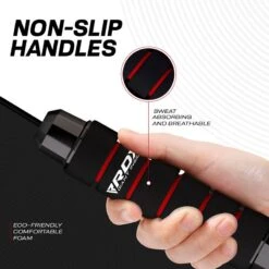 RDX SPORTS RDX W1 Jump Rope With Foam Handles 13 RDX SPORTS RDX W1 Jump Rope With Foam Handles -Rdxsports Shop weighted skipping rope with foam handles for fitness red 7 2