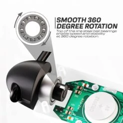 RDX SPORTS RDX Digital Calorie Burn & Workout Counter 10.3ft Adjustable Jump Rope -Rdxsports Shop white skipping rope with digital counter and calorie burn for fitness 4 1