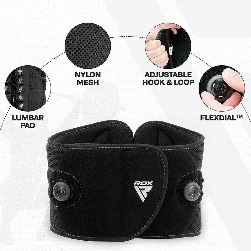 RDX SPORTS RDX WS FlexDIAL Adjustable FDA Approved Lumbar Back Support Brace 4 RDX SPORTS RDX WS FlexDIAL Adjustable FDA Approved Lumbar Back Support Brace - Image 4